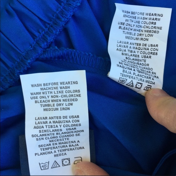 Blue Cherokee Workwear scrub uniform set sz small - Picture 8 of 8